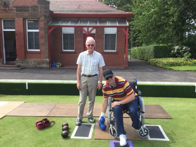 Wheel chair  bowling